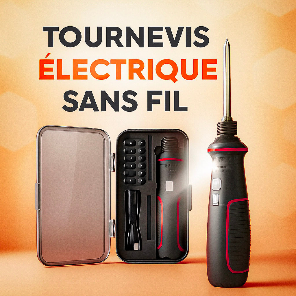 Tournevis Pro Compact – Électronique & Bricolage + livraison gratuite