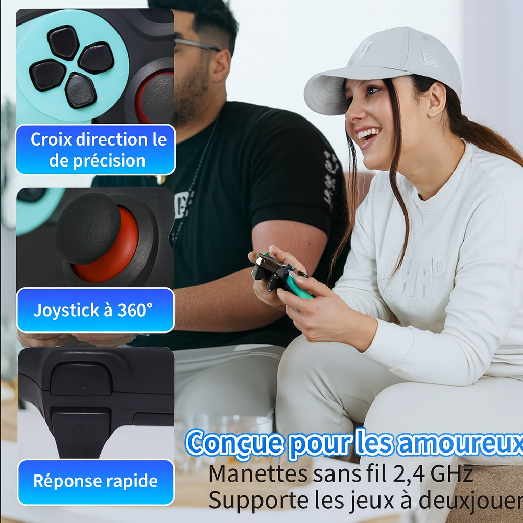 🎮 60 000+ Jeux Sans Fil – Manette Turbo, Fun Illimité !