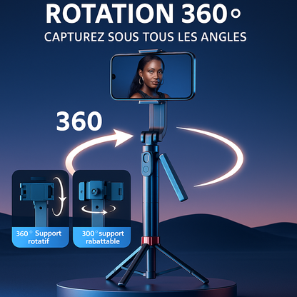 Le Selfie Ultime ⚡ – 3 Modes, Zéro Effort, 100 % Style . livraison gratuit