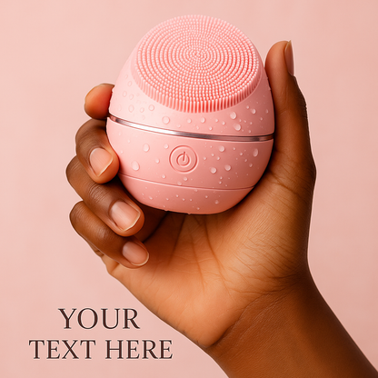 Brosse Nettoyante Visage Sonique 3D – Anti boutons | Nettoyage profond & Lumière LED soins