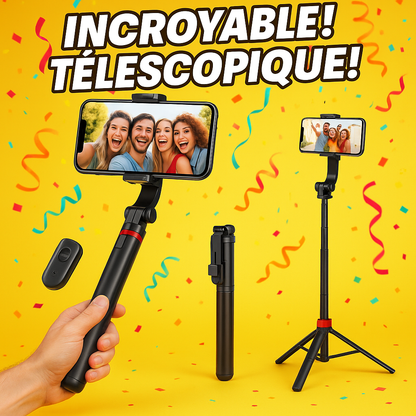 Le Selfie Ultime ⚡ – 3 Modes, Zéro Effort, 100 % Style . livraison gratuit