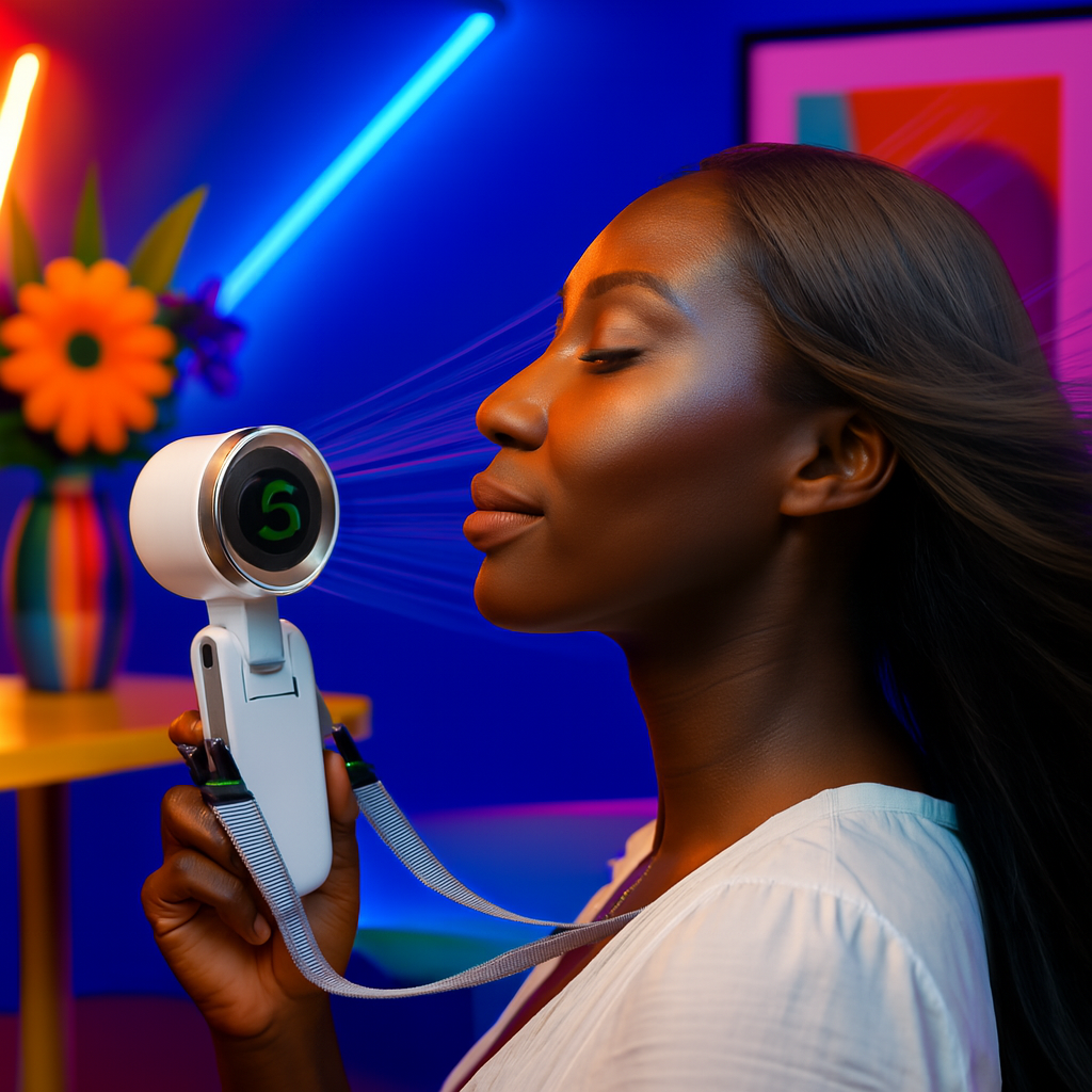 Mini Ventilateur USB Personnalisé – Logo Personnalisé, Portable & Rechargeable