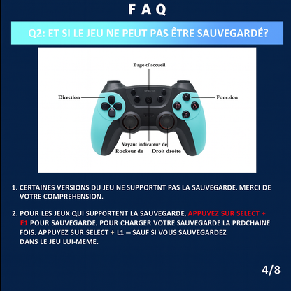 🎮 60 000+ Jeux Sans Fil – Manette Turbo, Fun Illimité !