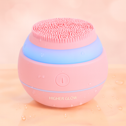 Brosse Nettoyante Visage Sonique 3D – Anti boutons | Nettoyage profond & Lumière LED soins