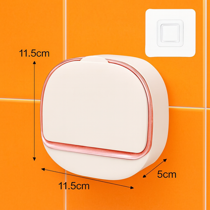 Porte-Savon Intelligent 3-en-1™ – Hygiénique, Fermé & Anti-Moisissure