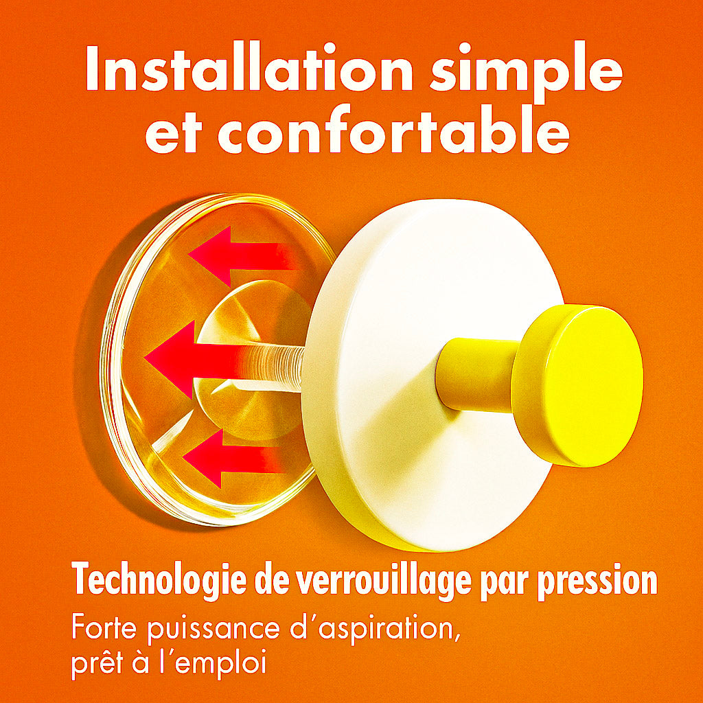 Fixation forte • Zéro trou • Zéro outil + Livraison gratuite partout a Dakar