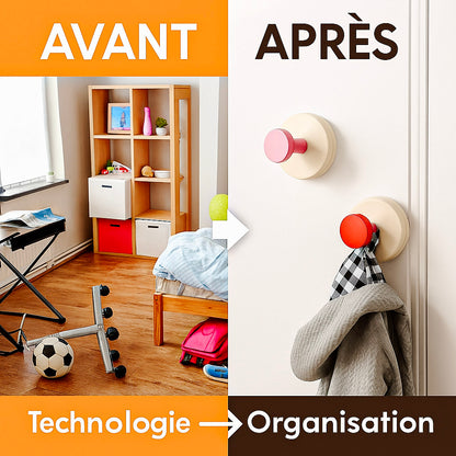 Fixation forte • Zéro trou • Zéro outil + Livraison gratuite partout a Dakar